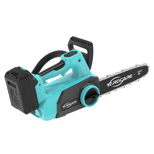YARDCARE 12" bürstenlose Akku-Kettensäge