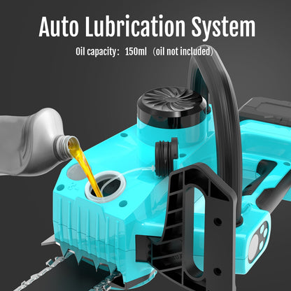 YARDCARE 12" bürstenlose Akku-Kettensäge