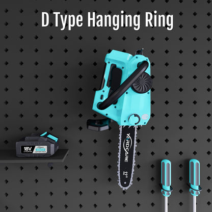 YARDCARE 12" bürstenlose Akku-Kettensäge