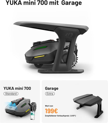 MAMMOTION YUKA und YUKA mini Serie Mähroboter (YUKA mini 700+Garage)