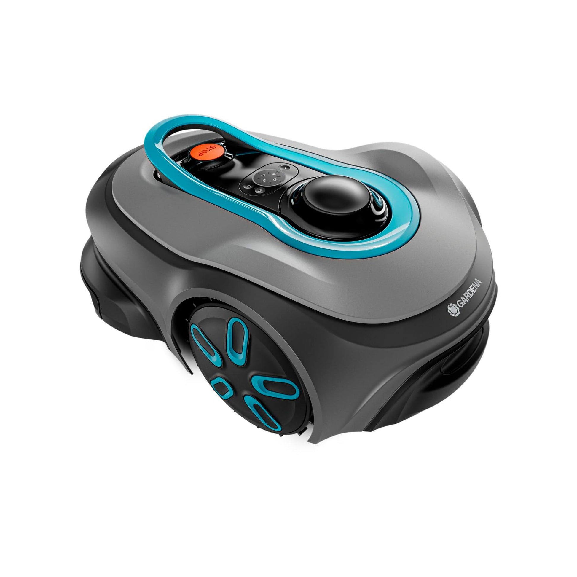 Gardena smart SILENO Free Set 1100 m² Mähroboter, kabellos, für Rasenflächen bis 1.100 m², LONA Intelligence, ohne Begrenzungskabel, leiser Betrieb, intelligenter Mäher mit App Steuerung (19926-47)