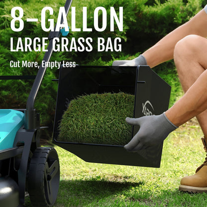 YARDCARE 13" bürstenloser Akku-Rasenmäher