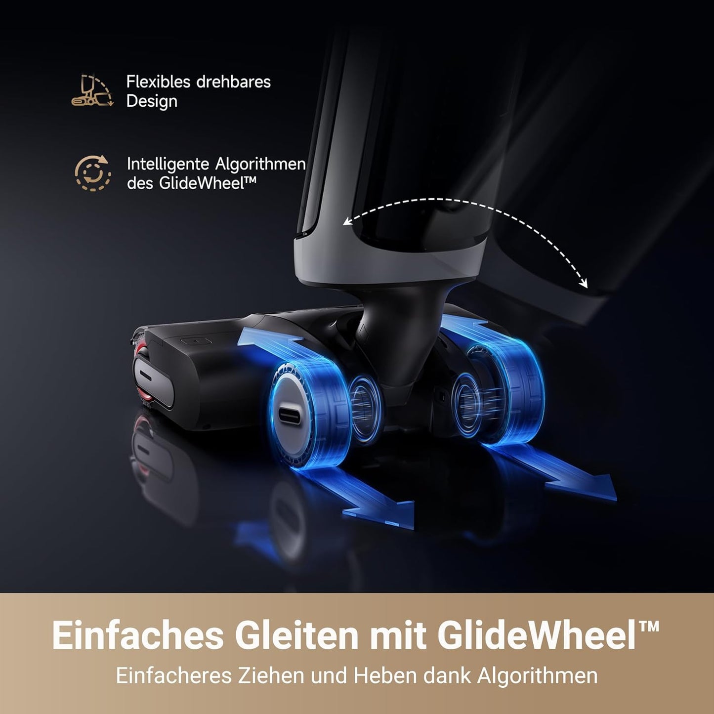 Dreame H14 Pro, 18kPa, Nass/Trocken, 180° Flach, App