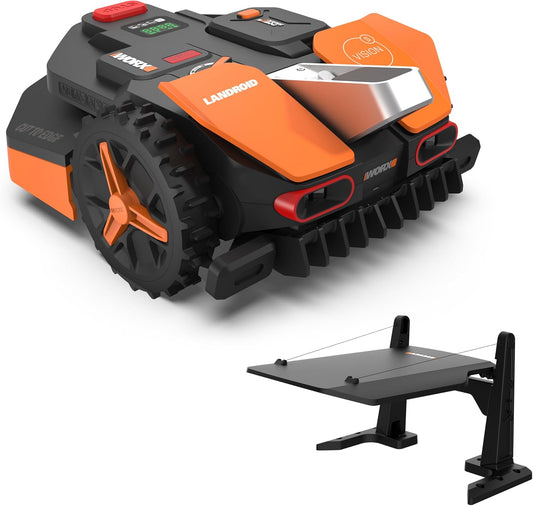 WORX Vision S250 Mähroboter 250 m² ohne Kabel, KI & Igelschutz