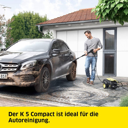 Kärcher K 5 Compact Home Hochdruckreiniger, 145 bar, Flächenreiniger T5