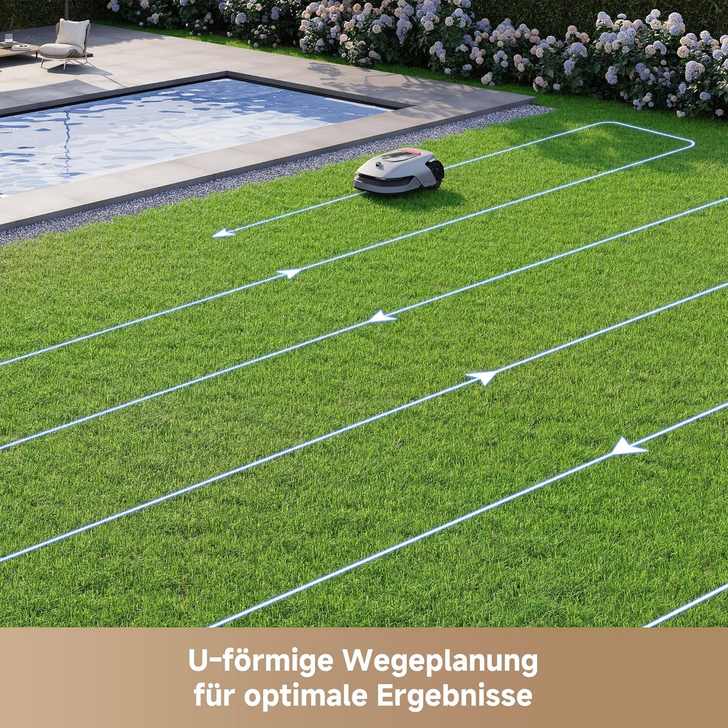 Dreame A1 Pro Mähroboter, 2000m², Drahtlos, OmniSense™, App & Zonensteuerung, Hindernisvermeidung